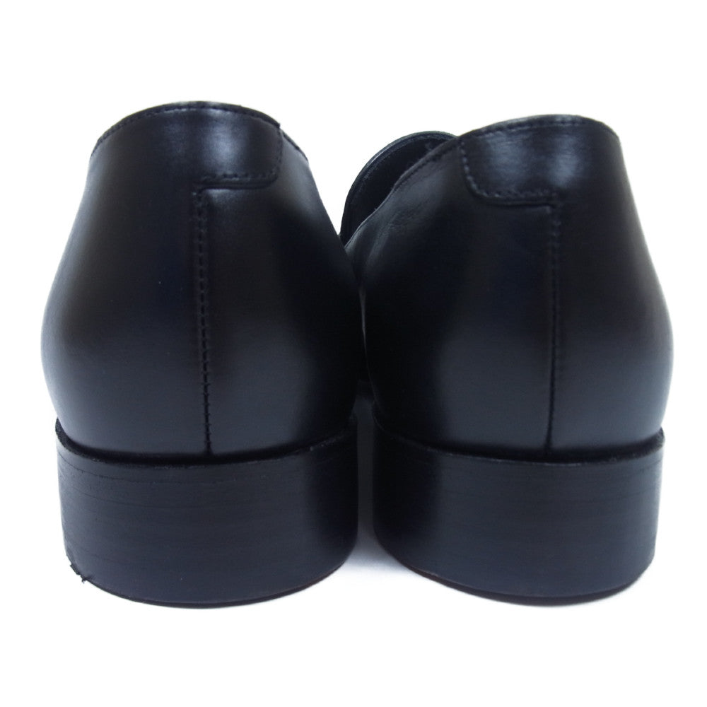 バーカー 4482FW10 LOAFER グッドイヤー式 サドル ローファー ブラック UK7 ブラック系 7F【美品】【中古】
