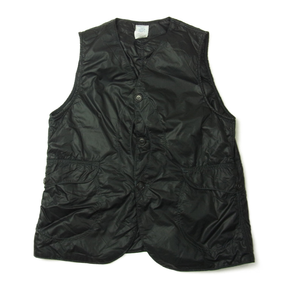 POST OVERALLS ポストオーバーオールズ Royal Traveler ロイヤル トラベラー 中綿 ポリエステル ベスト ブラック系 S【中古】