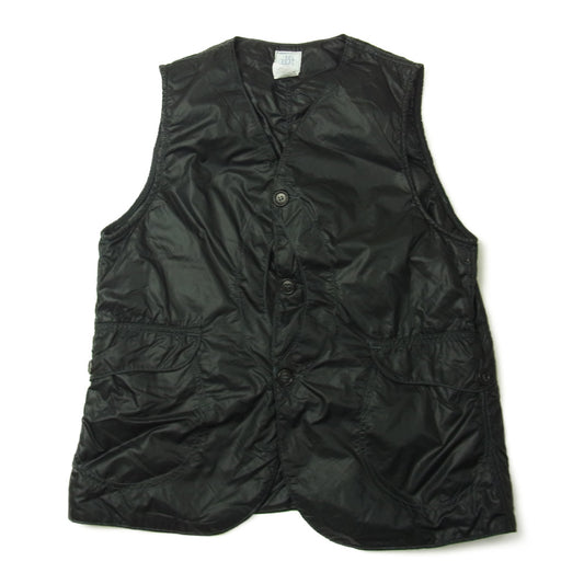POST OVERALLS ポストオーバーオールズ Royal Traveler ロイヤル トラベラー 中綿 ポリエステル ベスト ブラック系 S【中古】