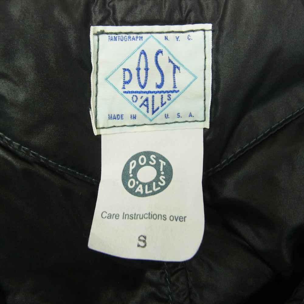 POST OVERALLS ポストオーバーオールズ Royal Traveler ロイヤル トラベラー 中綿 ポリエステル ベスト ブラック系 S【中古】
