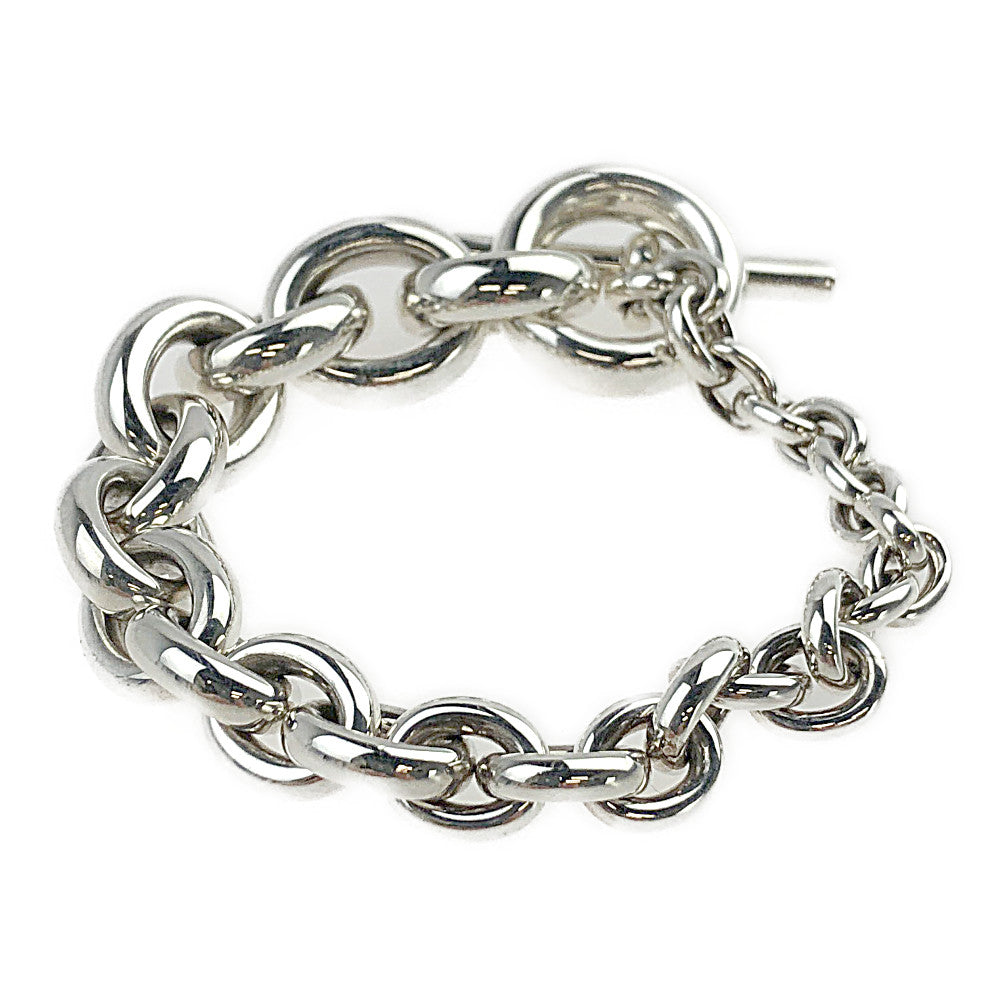 HERMES エルメス CRESCENDO Bracelet クレッシェンド ブレスレット シルバー系【中古】