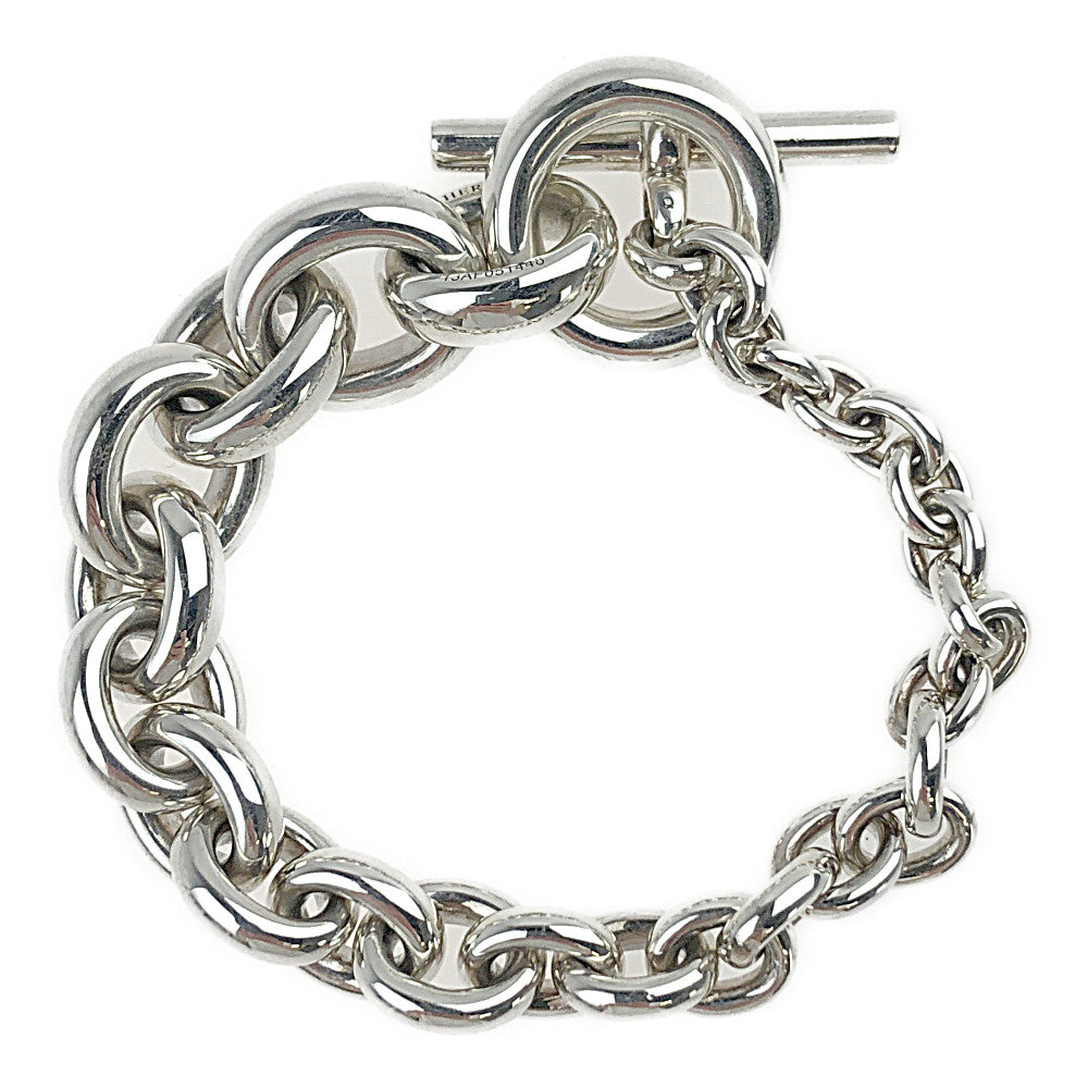 HERMES エルメス CRESCENDO Bracelet クレッシェンド ブレスレット シルバー系【中古】