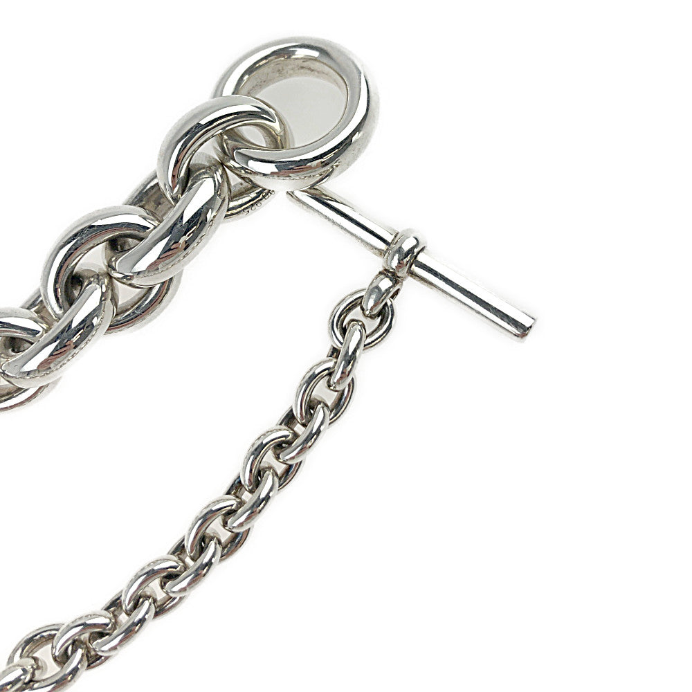 HERMES エルメス CRESCENDO Bracelet クレッシェンド ブレスレット シルバー系【中古】