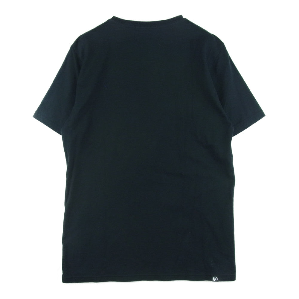 HYSTERIC GLAMOUR ヒステリックグラマー 0233CT25 mastermindJAPAN マスターマインドジャパン スカル ガール サークルロゴ プリント 半袖 Tシャツ ブラック系 M【中古】