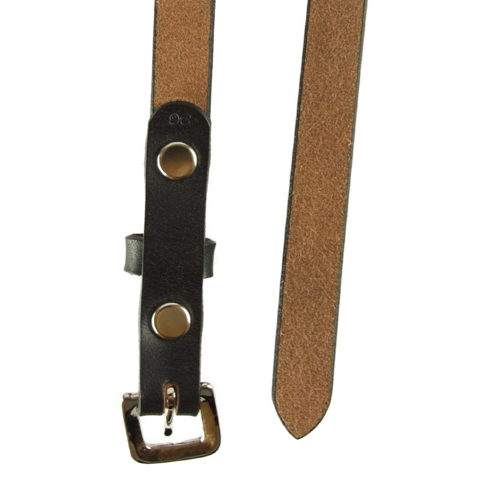 WOLF'S HEAD ウルフズヘッド × RAMIDUS STUDS BELT 15mm ラミダス スタッズ ベルト 15mm ブラック系 36【美品】【中古】
