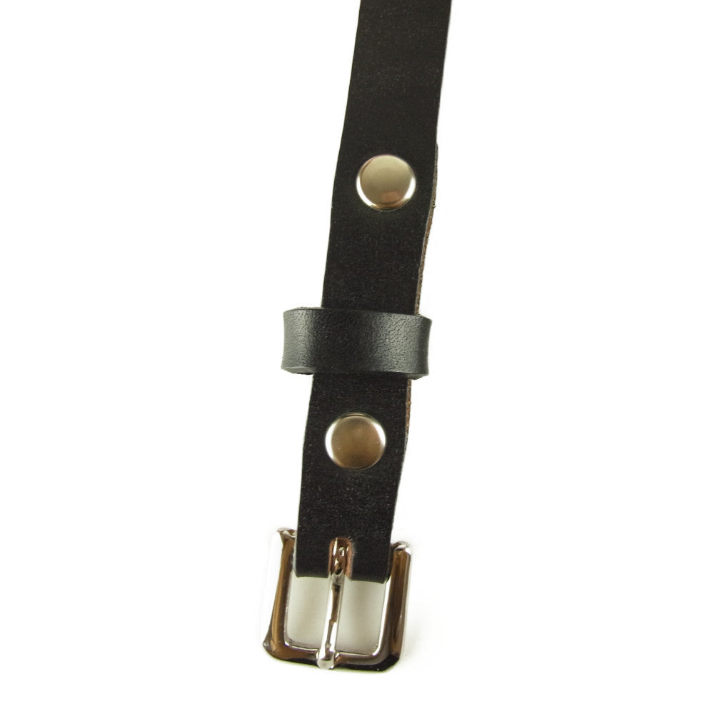 WOLF'S HEAD ウルフズヘッド × RAMIDUS STUDS BELT 15mm ラミダス スタッズ ベルト 15mm ブラック系 36【美品】【中古】