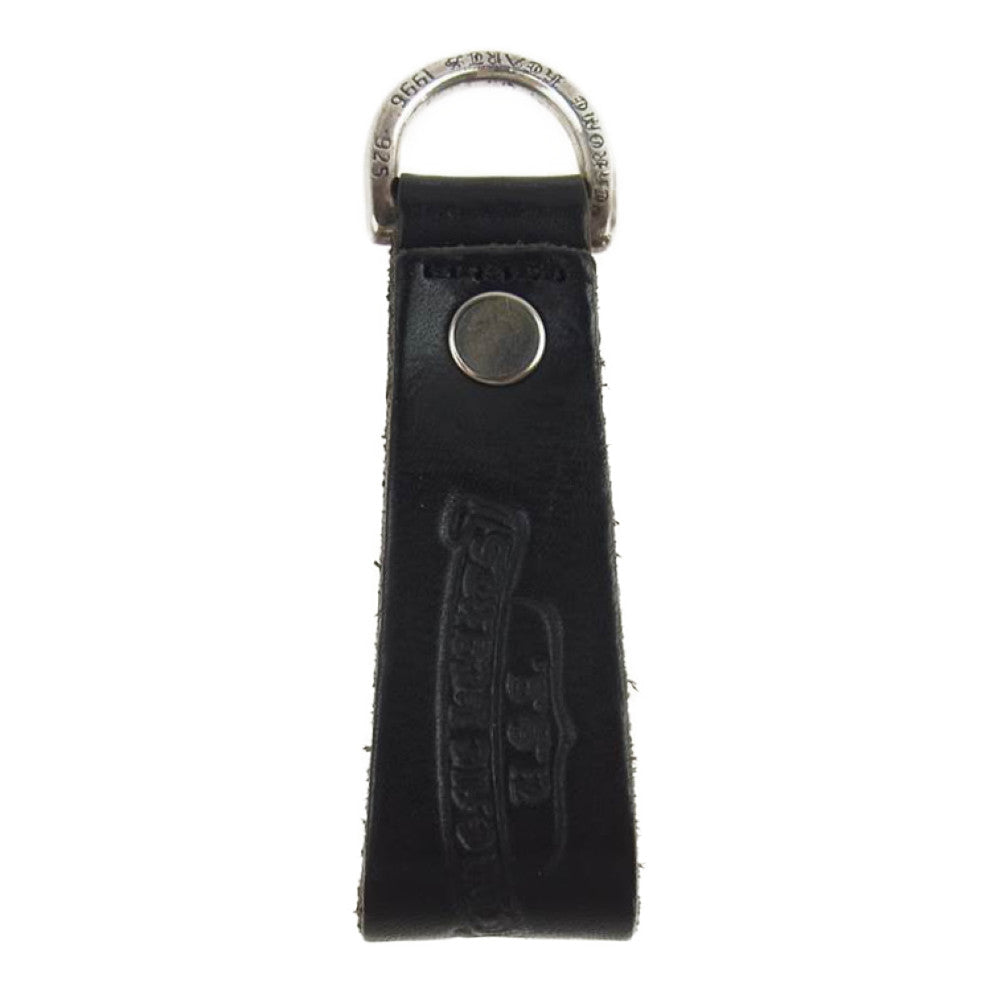 CHROME HEARTS クロムハーツ（原本無） BELT LOOP クロスボールボタン Dリング ベルトループ ブラック系【中古】
