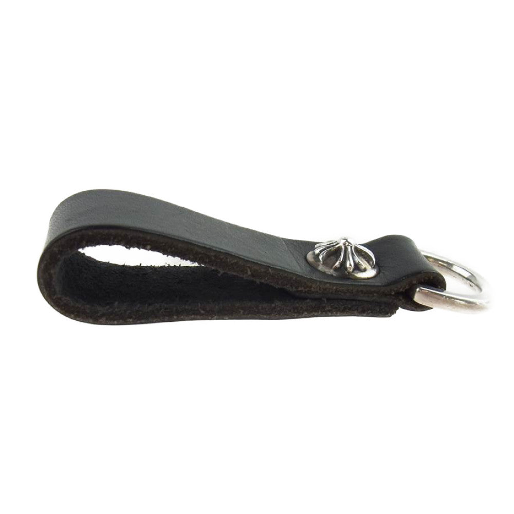 CHROME HEARTS クロムハーツ（原本無） BELT LOOP クロスボールボタン Dリング ベルトループ ブラック系【中古】