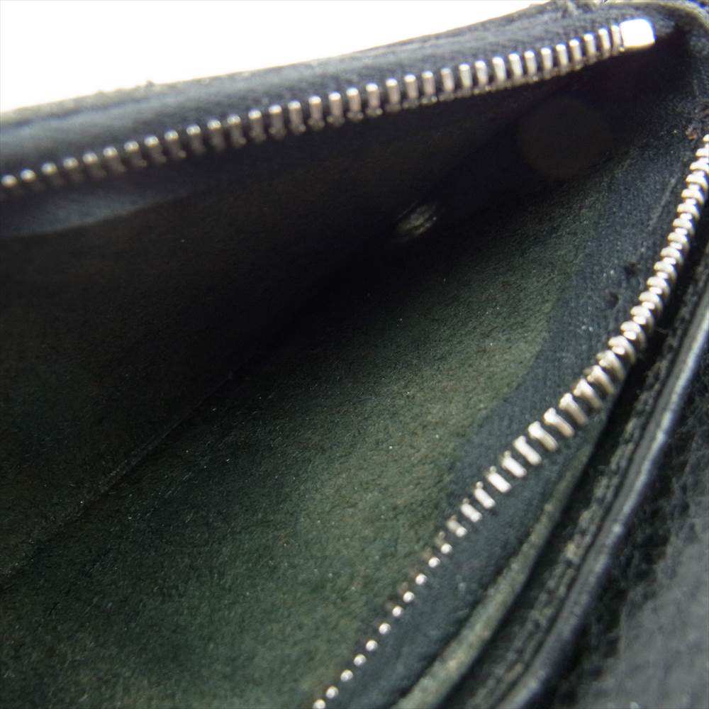 CHROME HEARTS クロムハーツ（原本有） 1ZIP BLK 1ジップ クロスボール ウォレット ブラック系【中古】