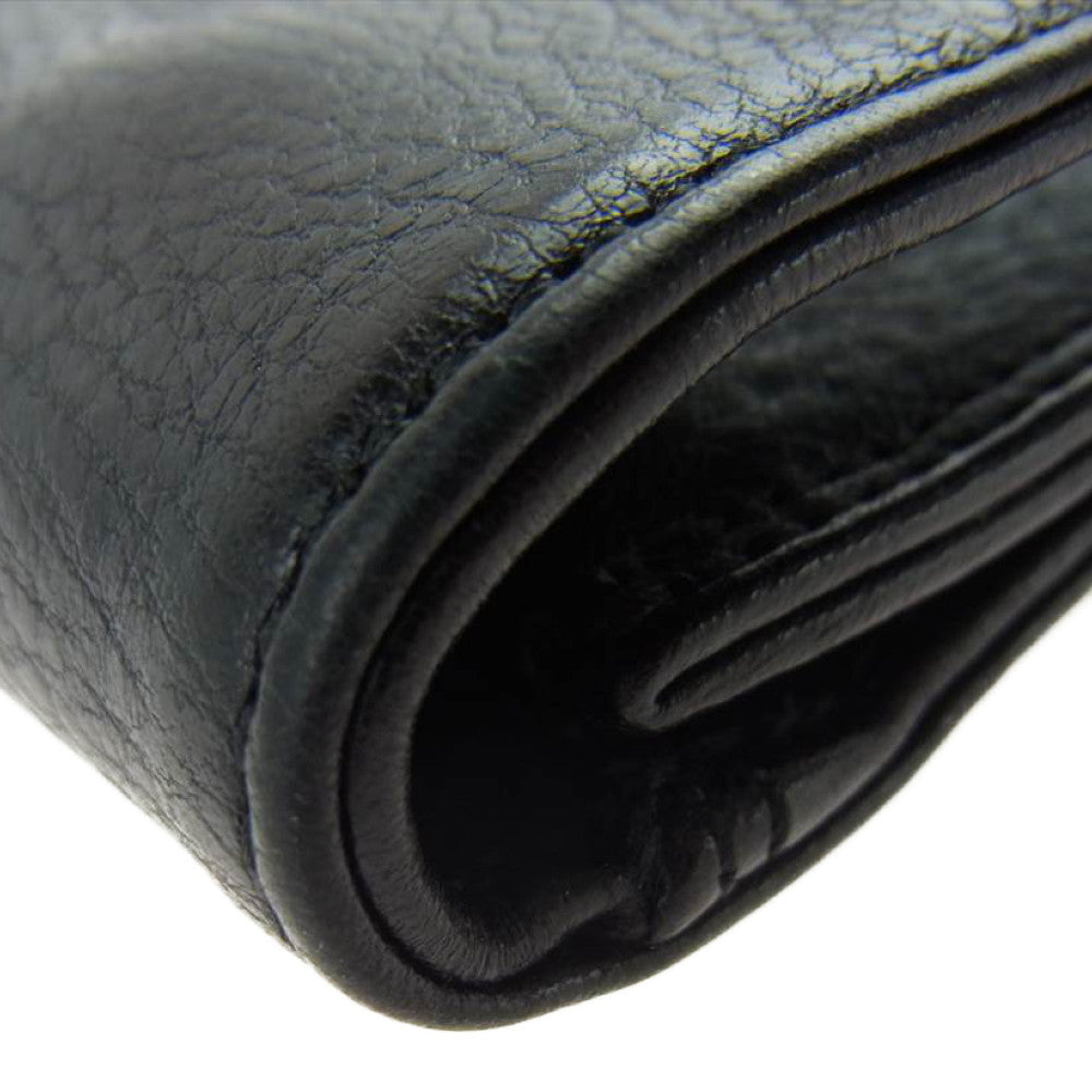 CHROME HEARTS クロムハーツ（原本有） 1ZIP BLK 1ジップ クロスボール ウォレット ブラック系【中古】