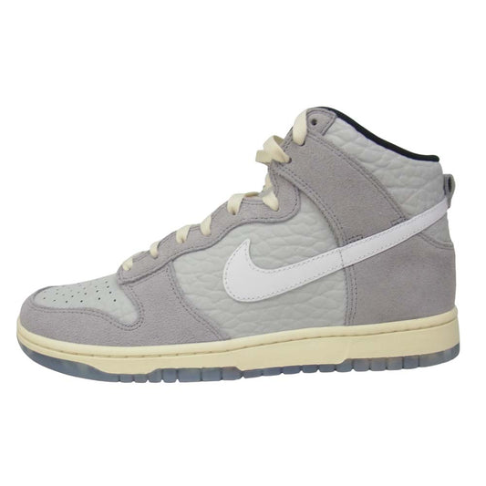 NIKE ナイキ DR8753-077 DUNK HI PRM ダンク ハイ プレミアム ナウマン象 スニーカー グレー系 27.5cm【新古品】【未使用】【中古】