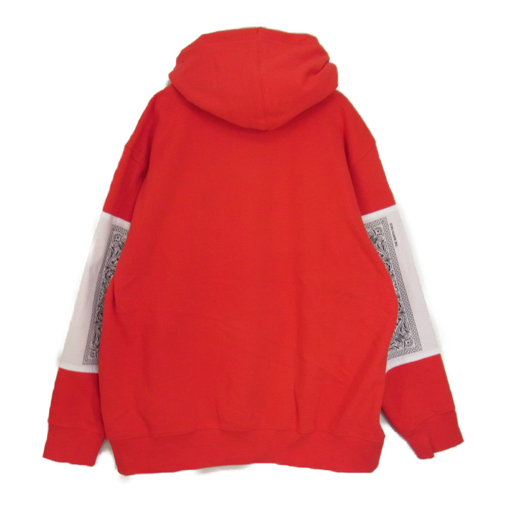 Supreme シュプリーム 22SS × The North Face ノースフェイス Trekking Bandana Hooded Sweatshirt トレッキング バンダナ フーディ スウェット パーカー レッド系 XL【新古品】【未使用】【中古】