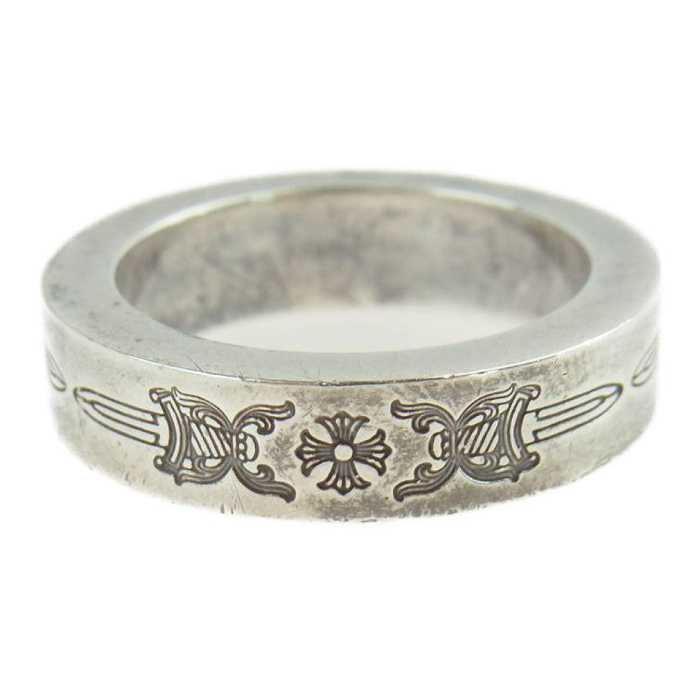 CHROME HEARTS クロムハーツ（原本無） 6ｍｍ SPACER DAGGER ダガー スペーサー リング シルバー系【中古】