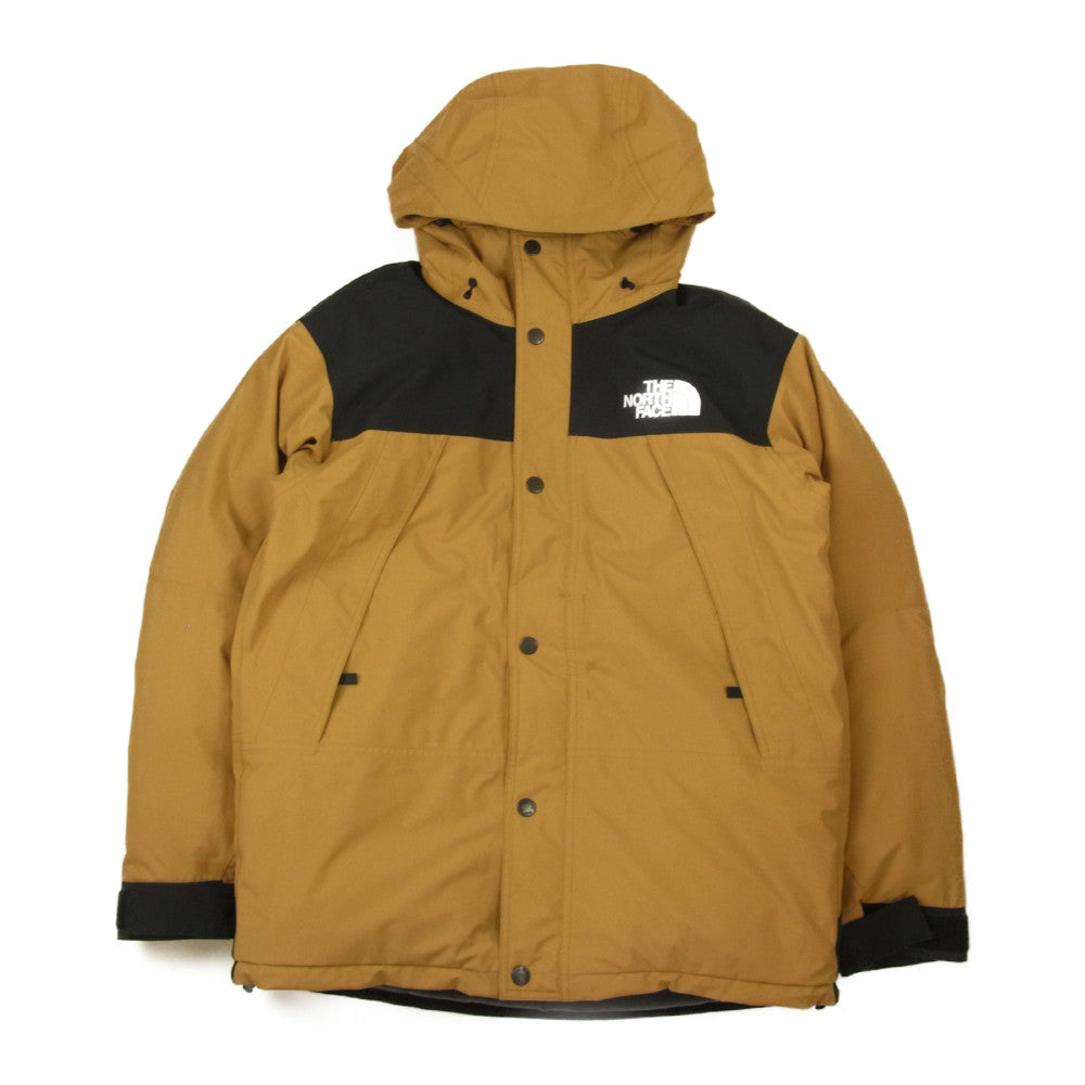 THE NORTH FACE ノースフェイス ND91930 MOUNTAIN DOWN JACKET マウンテン ダウン ジャケット GORE-TEX ゴアテックス  ベージュ系 L【中古】