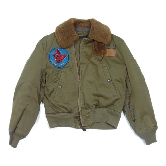 Buzz Rickson's バズリクソンズ M13177 M品番 B-15 襟ボア ミリタリージャケット カーキ系 36【中古】
