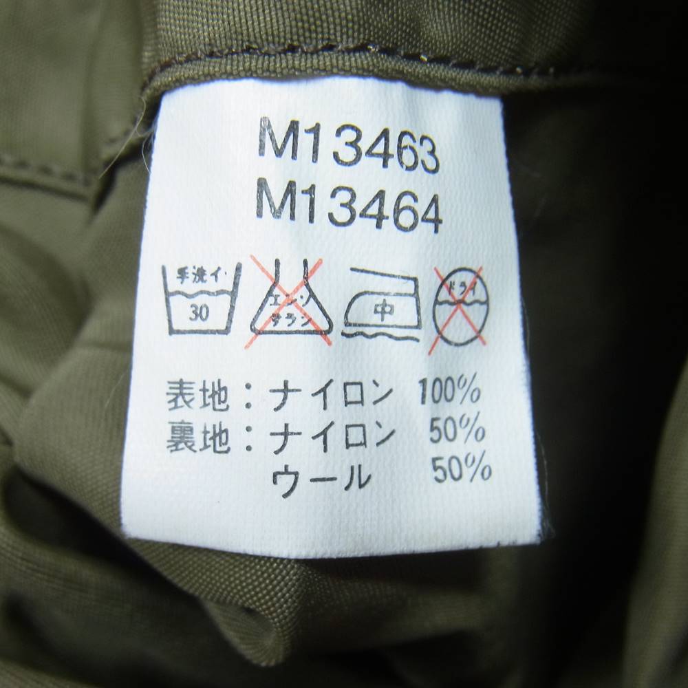 Buzz Rickson's バズリクソンズ M13463 M品番 TYPE L-2 ワッペン パッチ ミリタリー フライトジャケット モスグリーン系 36【中古】