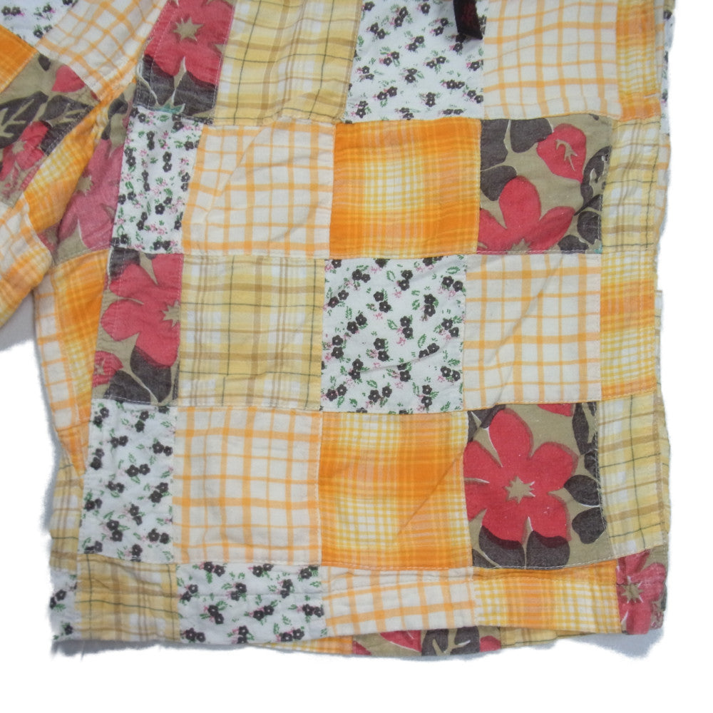 Gramicci グラミチ GKH-S850 パッチワーク コットン ショート パンツ オレンジ系 L【中古】