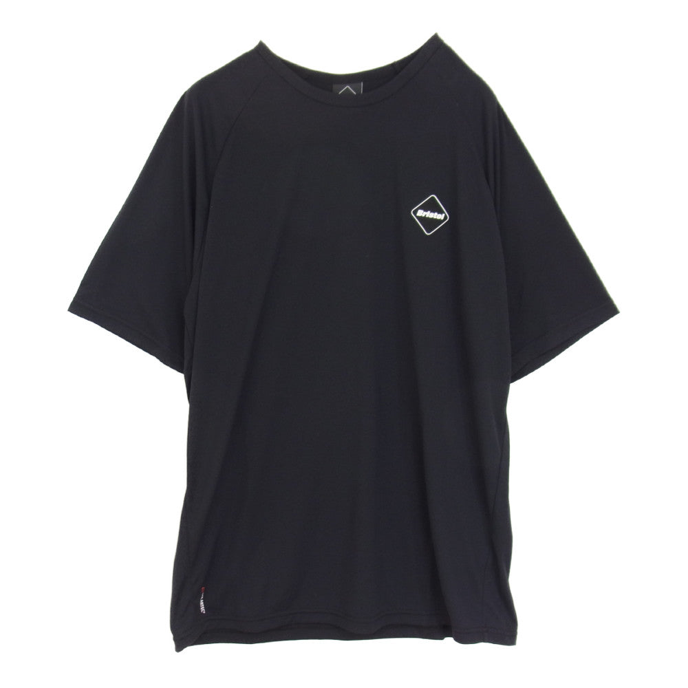 F.C.R.B. エフシーアールビー 21AW FCRB-212044 TRAINING S/S TOP & SHORTS トレーニング トップ セット アップ  ブラック系 XL【極上美品】【中古】