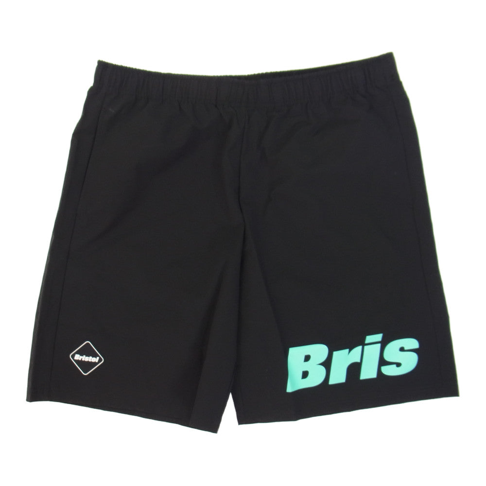 F.C.R.B. エフシーアールビー 21AW FCRB-212044 TRAINING S/S TOP & SHORTS トレーニング トップ セット アップ  ブラック系 XL【極上美品】【中古】