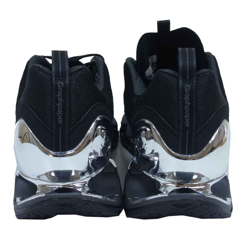 GRAPHPAPER グラフペーパー × MIZUNO ミズノ WAVE PROPHECY ウェーブ プロフェシー スニーカー ブラック系 US12【新古品】【未使用】【中古】