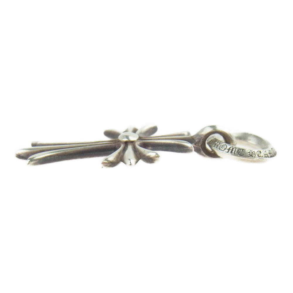 CHROME HEARTS クロムハーツ（原本無） TINY CH CROSS タイニー CHクロス チャーム シルバー系【中古】