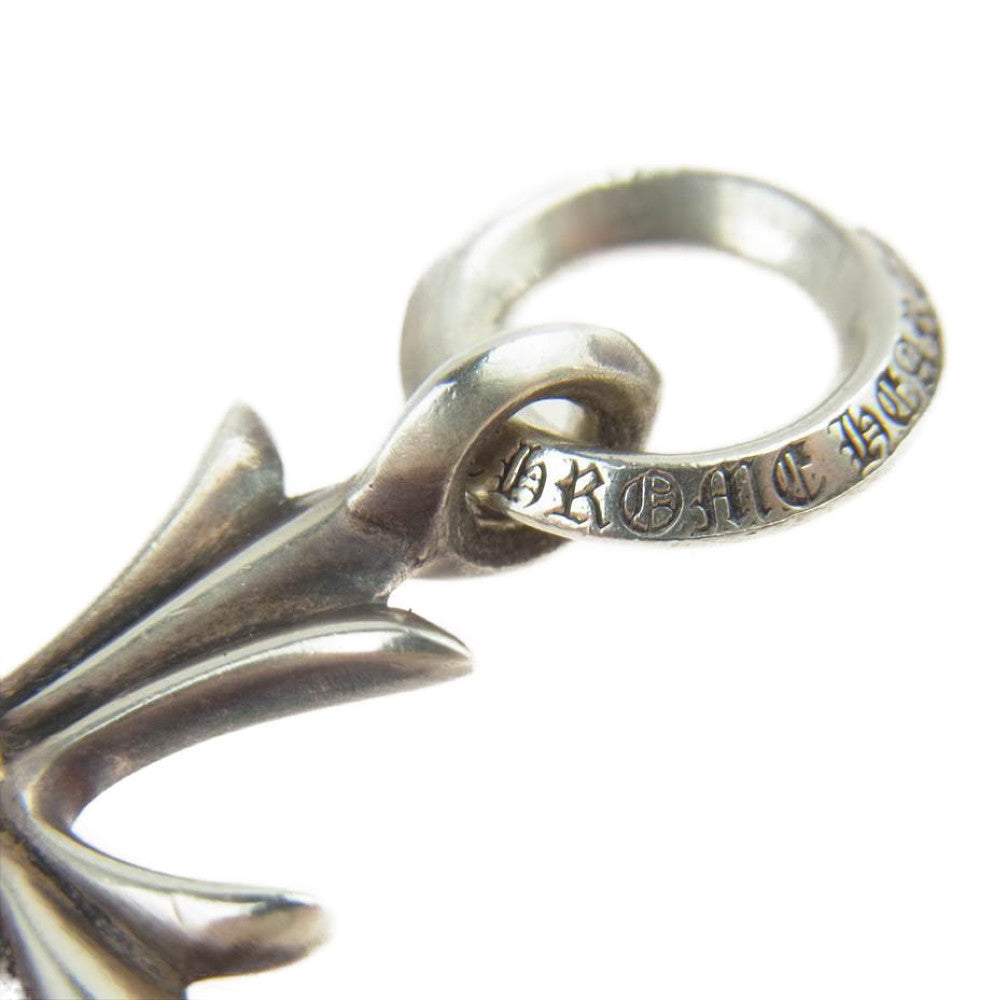 CHROME HEARTS クロムハーツ（原本無） TINY CH CROSS タイニー CHクロス チャーム シルバー系【中古】