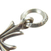 CHROME HEARTS クロムハーツ（原本無） TINY CH CROSS タイニー CHクロス チャーム シルバー系【中古】