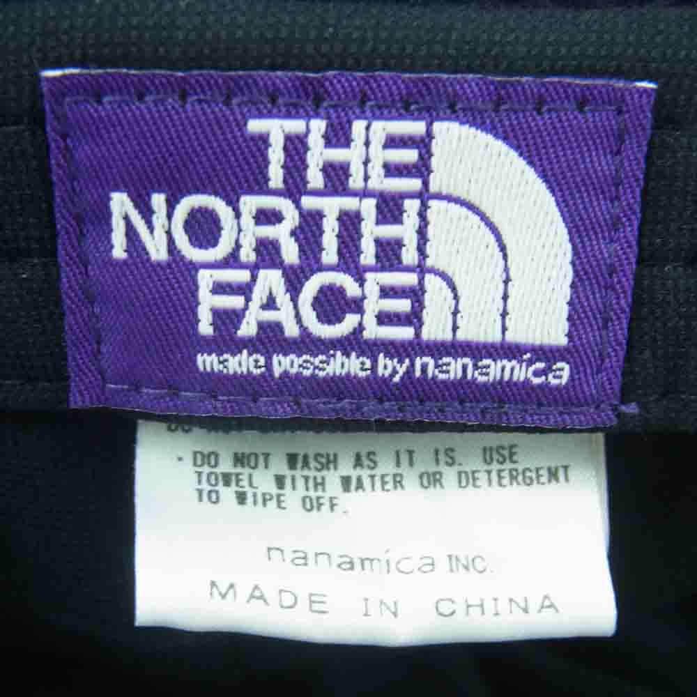 THE NORTH FACE ノースフェイス NN8903N PURPLE LABEL パープル レーベル コットン ツイル キャップ 帽子 ネイビー系【中古】