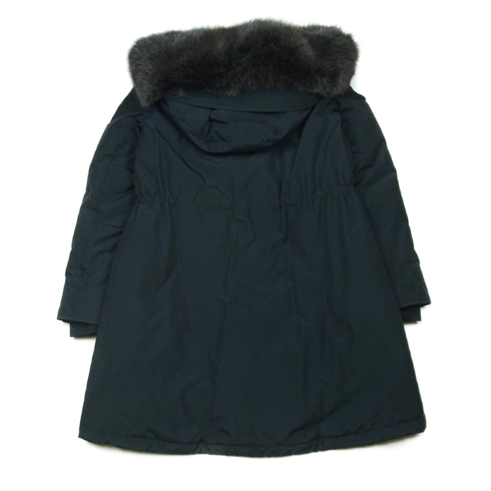 WOOLRICH ウールリッチ WWCPS2872 JOURNAL STANDARD relume ジャーナルスタンダード レリューム 別注 KEYSTONE PARKA ダウン コート ネイビー系 S【中古】