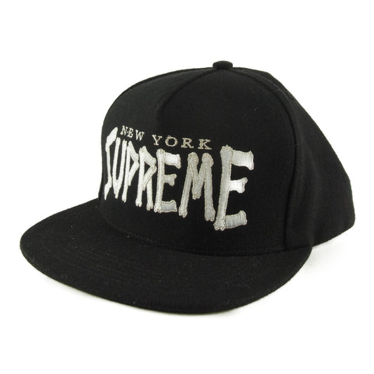 Supreme シュプリーム 21SS Bones Logo 5-Panel Cap ブラック系【中古】
