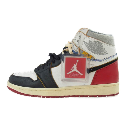 NIKE ナイキ BV1300-106 AIR JORDAN 1 UNION ユニオン RETRO HI NRG エアジョーダン レトロ ハイ スニーカー  ホワイト系 27.5cm【中古】