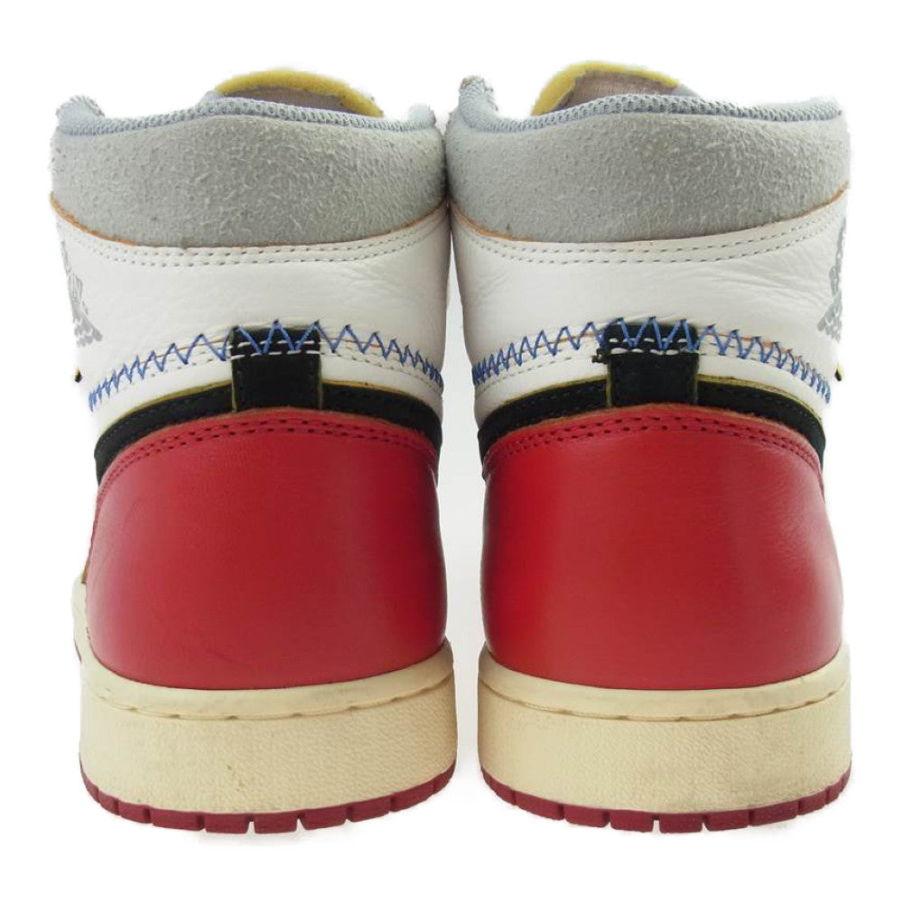NIKE ナイキ BV1300-106 AIR JORDAN 1 UNION ユニオン RETRO HI NRG エアジョーダン レトロ ハイ スニーカー  ホワイト系 27.5cm【中古】