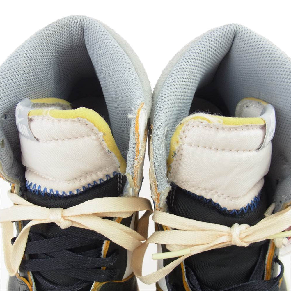 NIKE ナイキ BV1300-106 AIR JORDAN 1 UNION ユニオン RETRO HI NRG エアジョーダン レトロ ハイ スニーカー  ホワイト系 27.5cm【中古】