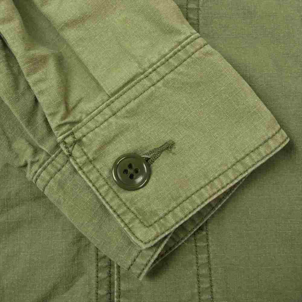 NEIGHBORHOOD ネイバーフッド 17SS 171SPNH-SHM01 BDU C-SHIRT LS ミリタリー シャツ ジャケット カーキ系 M【中古】