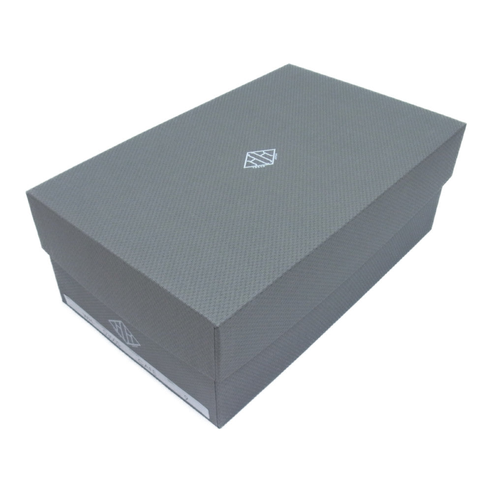 ダブルエイチ WH0300S スエード ダブルモンク シューズ CAFE 9【美品】【中古】