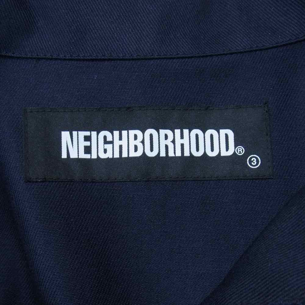 NEIGHBORHOOD ネイバーフッド 211TSNH-JKM03 EC-JKT ワッペン ジップ スウィングトップ ジャケット ダークネイビー系 M【中古】