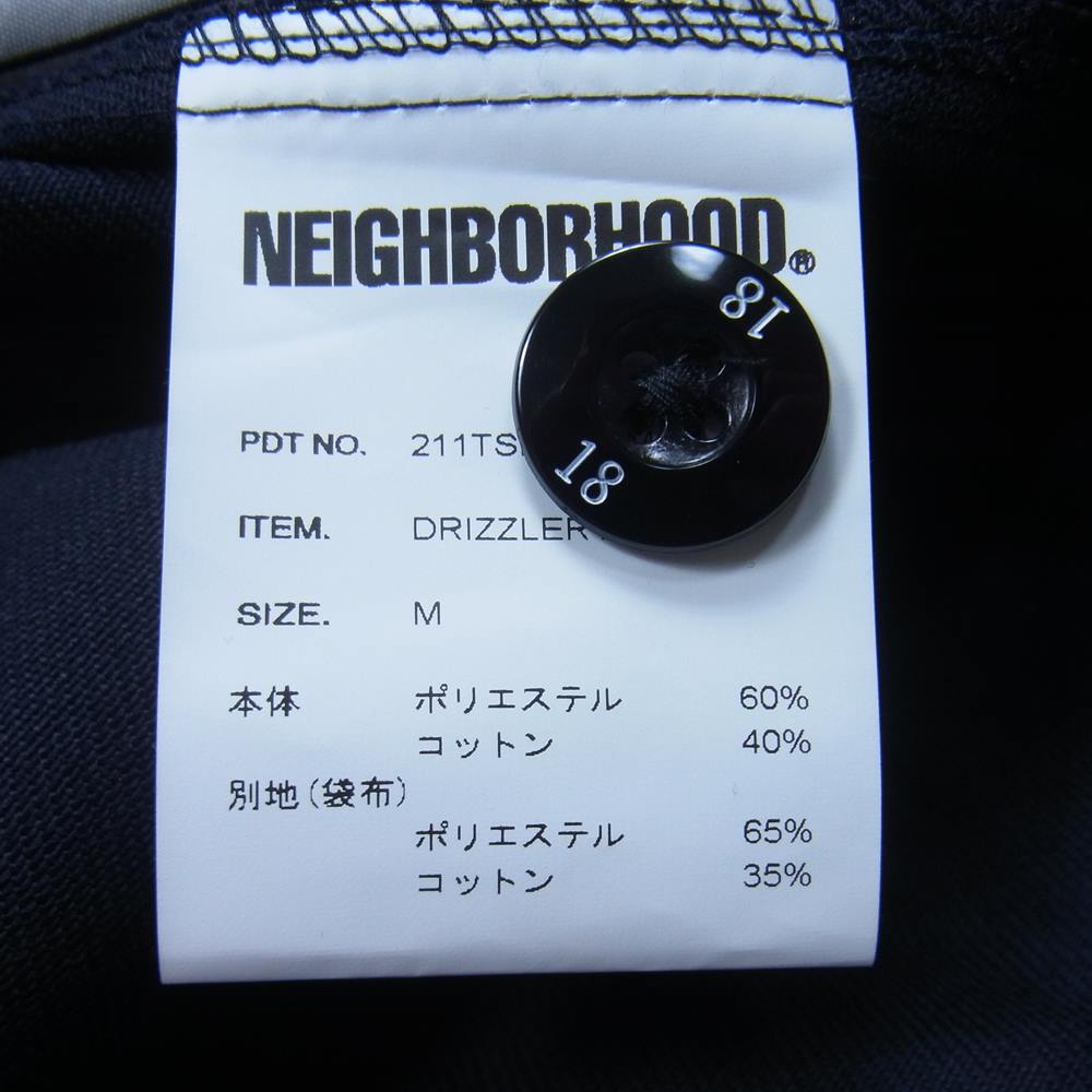 NEIGHBORHOOD ネイバーフッド 211TSNH-JKM03 EC-JKT ワッペン ジップ スウィングトップ ジャケット ダークネイビー系 M【中古】