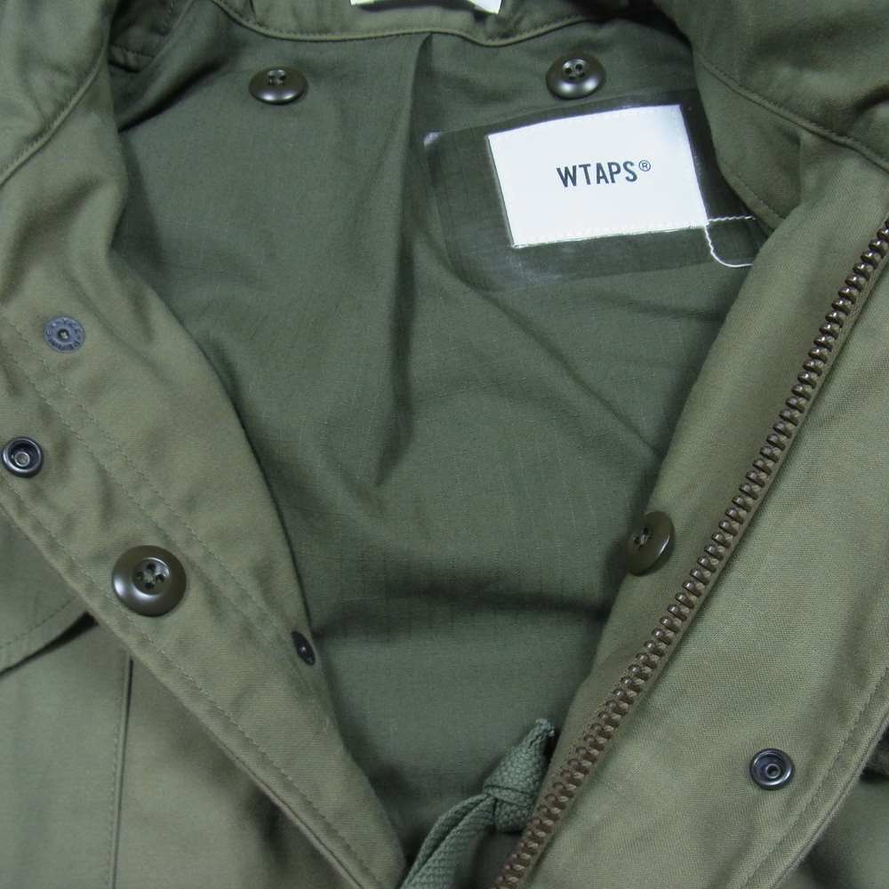 WTAPS ダブルタップス 18AW 182BRDT-JKM M-65 ミリタリー ジャケット カーキ系 1【中古】