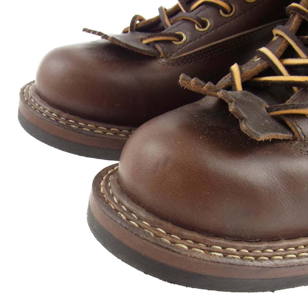 WHITE'S BOOTS ホワイツブーツ 350LTT-C スモークジャンパー ファーマーランチャー ブラウン系 US8【美品】【中古】