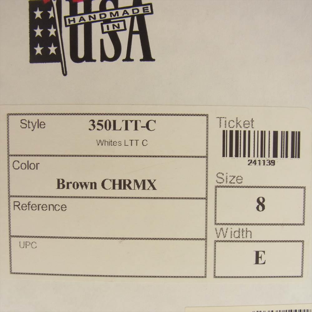 WHITE'S BOOTS ホワイツブーツ 350LTT-C スモークジャンパー ファーマーランチャー ブラウン系 US8【美品】【中古】