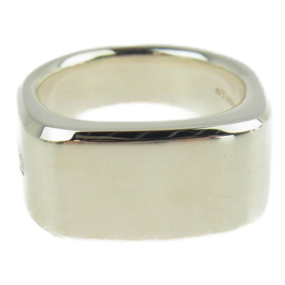 TIFFANY&Co. ティファニー 1837 メイカーズ シグネット 印台 リング シルバー系【中古】