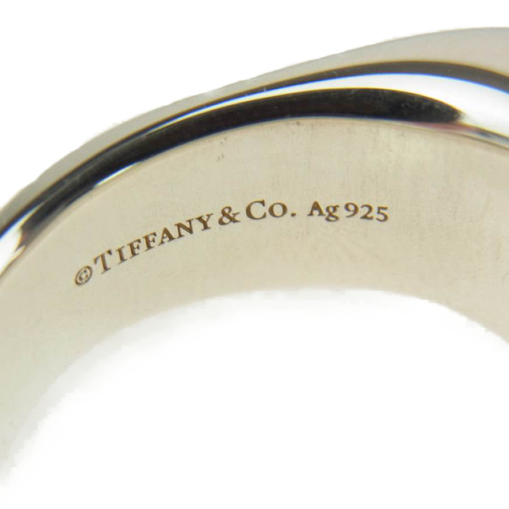 TIFFANY&Co. ティファニー 1837 メイカーズ シグネット 印台 リング