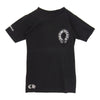 CHROME HEARTS クロムハーツ（原本無） ホースシュープリント ポケット付き 半袖 Tシャツ ブラック系 S【中古】