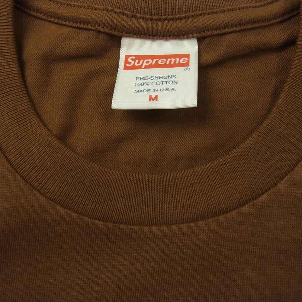 Supreme シュプリーム 21AW Spike Tee スパイク 半袖 Tシャツ ブラウン系 M【新古品】【未使用】【中古】