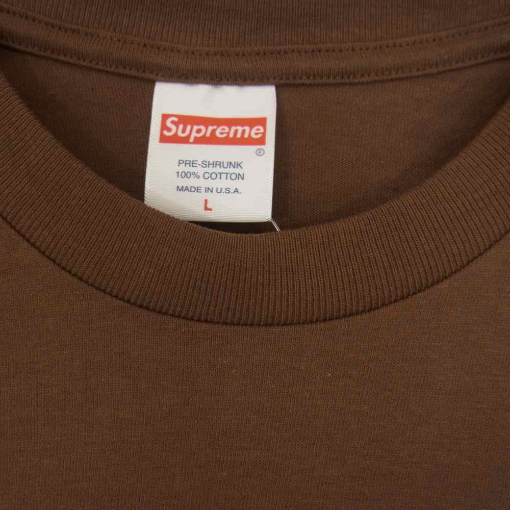 Supreme シュプリーム 21AW Diamond Tee ダイヤモンド 半袖 Tシャツ ブラウン系 L【新古品】【未使用】【中古】