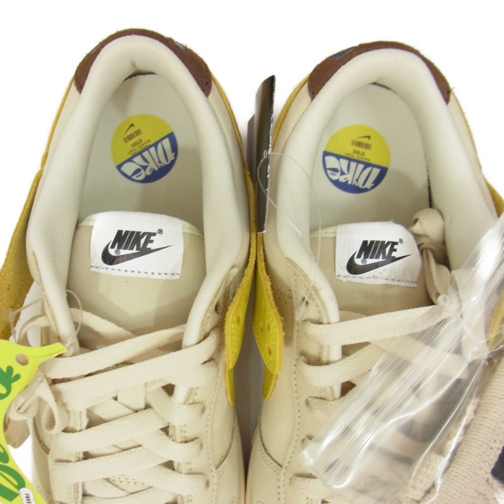 NIKE ナイキ DR5487-100 WMNS Dunk Low Banana ダンクロー バナナ イエロー系 27cm【新古品】【未使用】【中古】