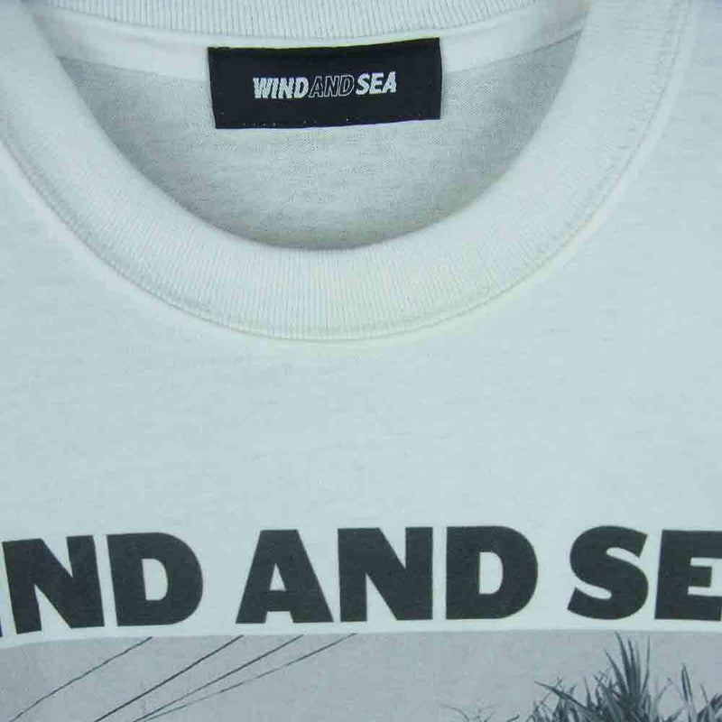 WIND AND SEA ウィンダンシー WDS-20A-CS-08 PHOTO T-SHIRT 半袖 Tシャツ ホワイト系 S【新古品】【未使用】【中古】