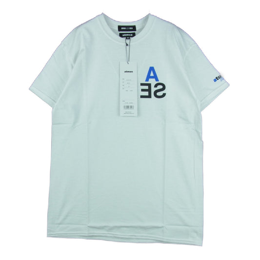 WIND AND SEA ウィンダンシー AT20-070 atmos TRIANGLE LOGO TEE アトモス トライアングル ロゴ 半袖 Tシャツ ホワイト系 M【新古品】【未使用】【中古】