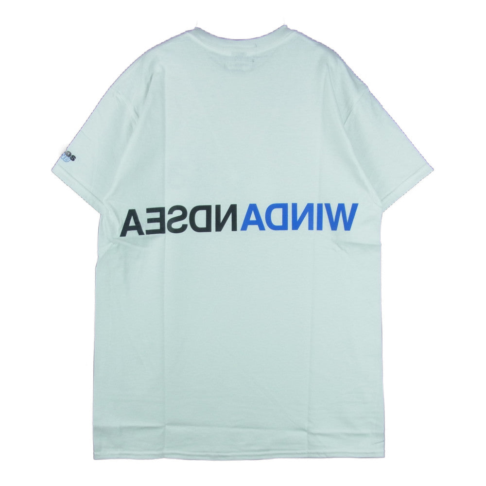 WIND AND SEA ウィンダンシー AT20-070 atmos TRIANGLE LOGO TEE アトモス トライアングル ロゴ 半袖 Tシャツ ホワイト系 M【新古品】【未使用】【中古】