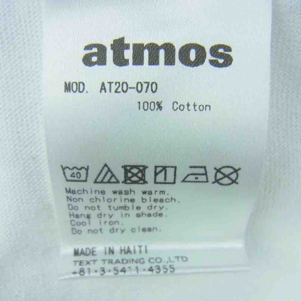 WIND AND SEA ウィンダンシー AT20-070 atmos TRIANGLE LOGO TEE アトモス トライアングル ロゴ 半袖 Tシャツ ホワイト系 M【新古品】【未使用】【中古】